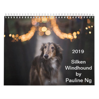 2019 seidenes Windhound durch PaulineNg Kalender