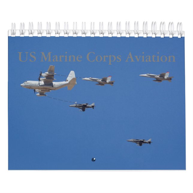 2019 US-Marineinfanteriekorps-Luftfahrt-Kalender Kalender (Titelbild)