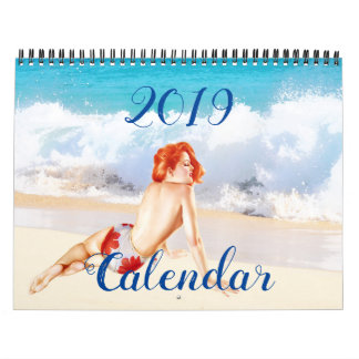 2019 Vintage Pin-Up-Kalender Kalender