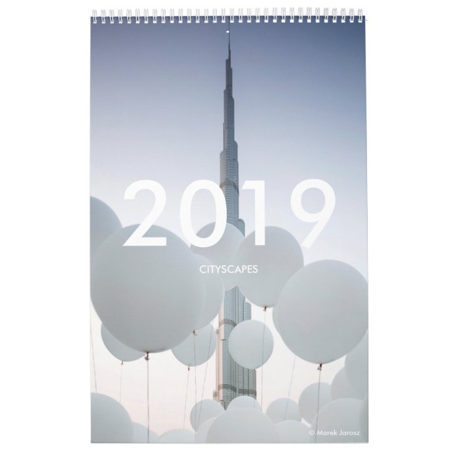 2019 Wall Calendar CITYSCAPES Kalender (Titelbild)