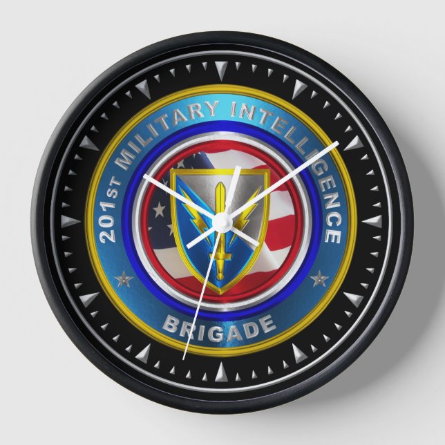 201. Brigade des Militärgeheimdienstes Uhr (Vorderseite)
