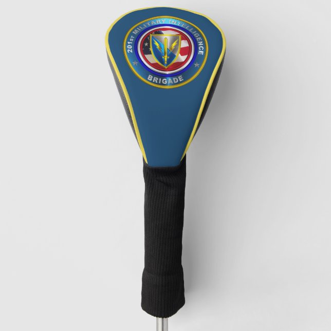 201. Expeditionary Military Intelligence Brigade Golf Headcover (Vorderseite)