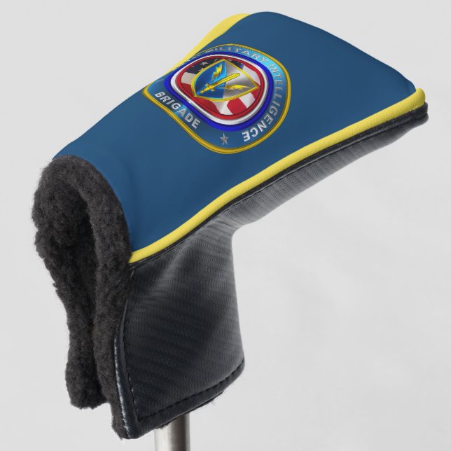 201. Expeditionary Military Intelligence Brigade Golf Headcover (3/4 Vorderseite)