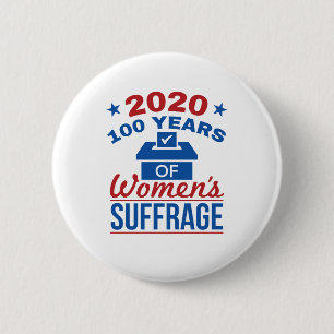 2020 100 Jahre Frauenwahlrecht Button