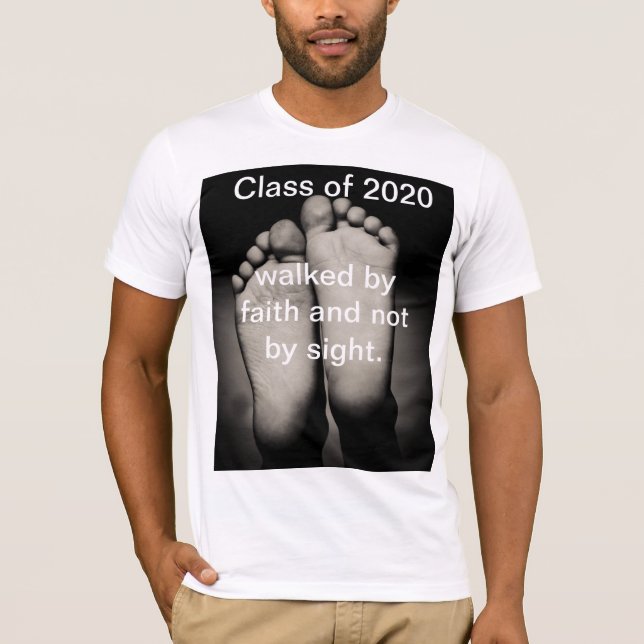 2020 Abschluss, Schwarz-weiß, Quarantäne, Hemd, T-Shirt (Vorderseite)