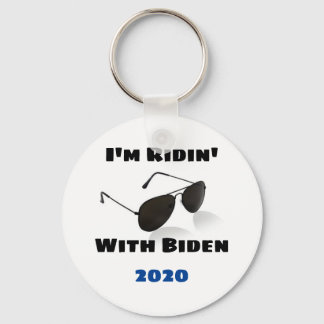2020 bin ich bei Biden Schlüsselanhänger