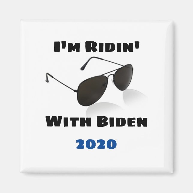 2020 bin ich mit Biden zusammen Magnet (Vorne)