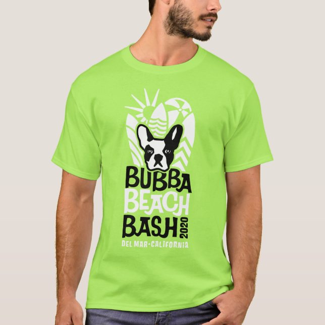 2020 BLG BUBBA BEACH STRAND BASH T-Shirt (Vorderseite)