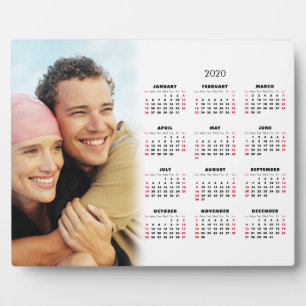 2020 Calendar Your Photo Fotoplatte