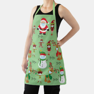 2020 Covid-Christmas-Santa-Erinnerungsgeschenk Schürze
