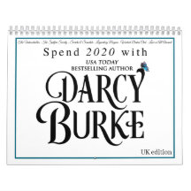 2020 Darcy Burke Historical Romance Calendar - Ver