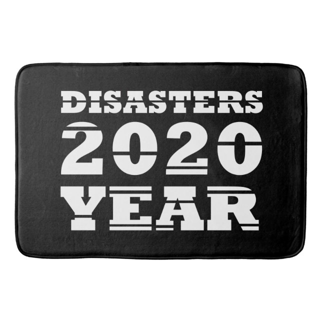 2020 Desaster Jahr Badematte (Vorderseite)