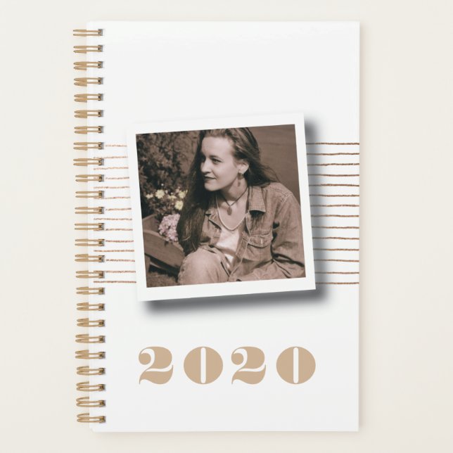 2020 Diary Planner für Personalisiertes Foto Planer (Vorderseite)