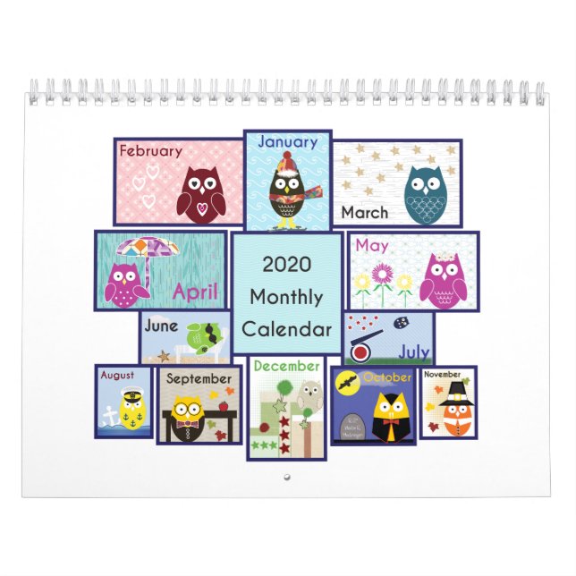 2020 Eule-Kalender Kalender (Titelbild)