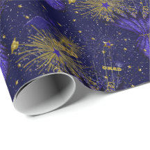 2020 Grad Center-Stück-Dark Blue-Gift Wrapping