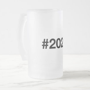 2020 Hashtag 6. Geburtstag 6 Jahre Mattglas Bierglas