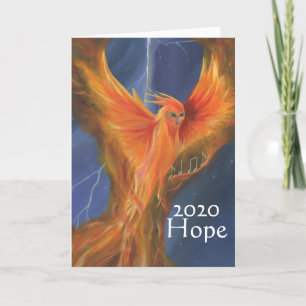 2020 Hope Phoenix Card Feiertagskarte