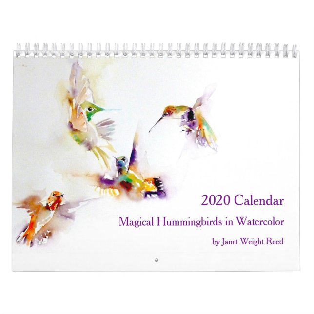2020 Hummingbird-Kalender Kalender (Titelbild)