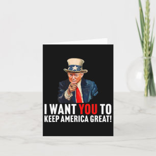 2020 - Ich Wollte Ihnen, Amerika groß Behalten - O Karte