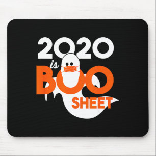 2020 ist Boo-Blatt-Geist-Halloween Mousepad