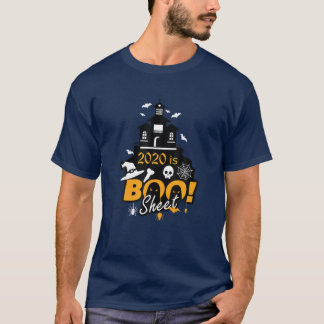 2020 ist Boo-Blatt Halloween-Geist in House Funny T-Shirt