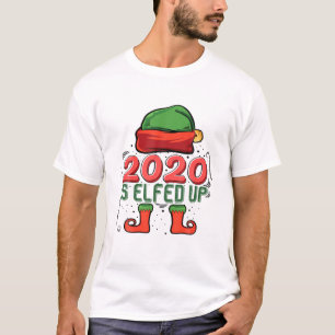 2020 ist die sonnige Weihnachtsfamilie Pajama Gif  T-Shirt