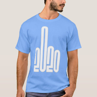2020 ist ein großer Mittelfinger T-Shirt