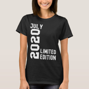 2020 Juli Happy Birthday Party T-Shirt