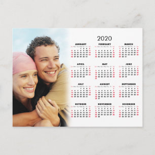 2020 Kalender Ihr Foto Postkarte