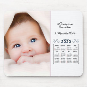 2020 Kalender - Kundenspezifisches Foto Persönlich Mousepad