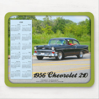 2020 Kalender Mousepad, 1956 Chevrolet 210 Auto Mousepad