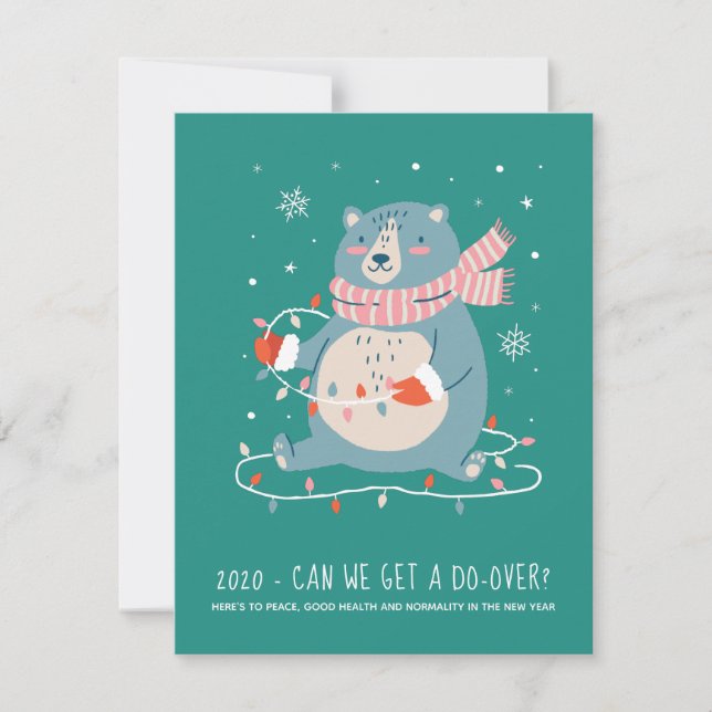 2020 können wir eine überwältigende Weihnachtsfeie (Vorderseite)