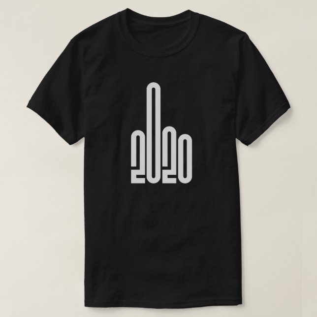 2020-Logo (das schlechteste Jahr aller Zeiten) T-Shirt (Design vorne)
