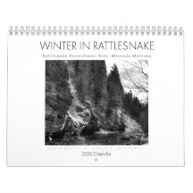 2020 Missoulas Rattlesnake im Winterkalender