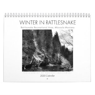 2020 Missoulas Rattlesnake im Winterkalender Kalender