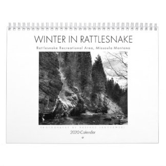 2020 Missoulas Rattlesnake im Winterkalender Kalender