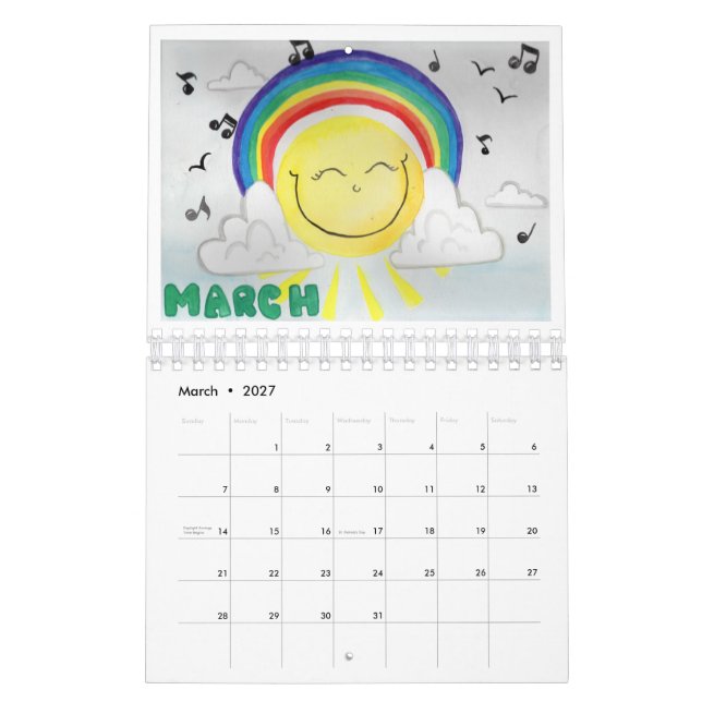 2020 MJ.Creates Calender Kalender (Mär 2027)