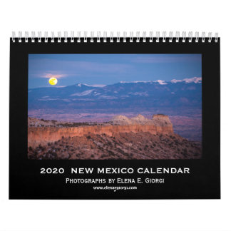 2020 New Mexico Kalender