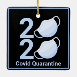 2020 Pandemiematerial Weihnachten 2021 Keramikornament