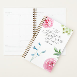 2020 Planner Bibel Verse und was auch immer ihr tu Planer