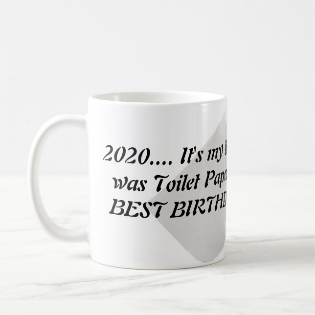 2020 - Quarantäne Birthday Tasse (Links)