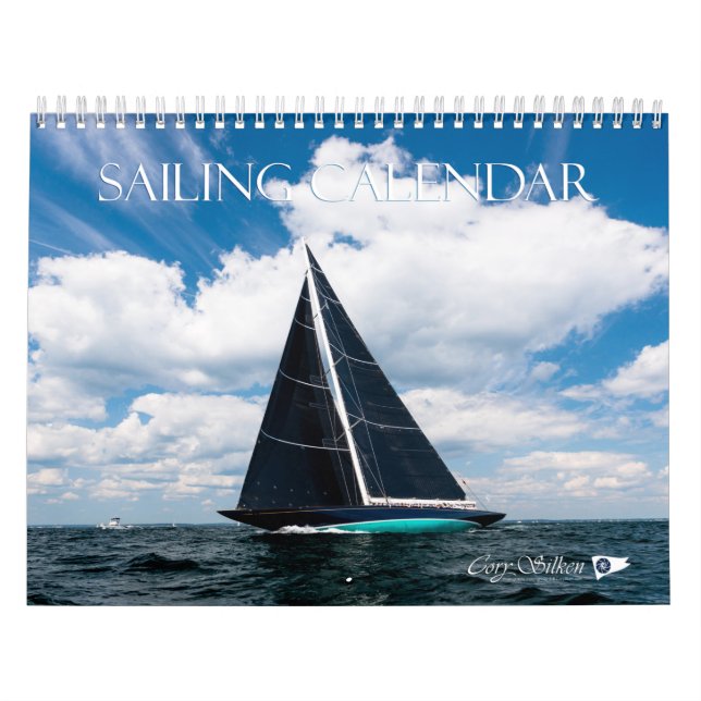 2020 Segelyachten-Kalender von Cory Silken Kalender (Titelbild)
