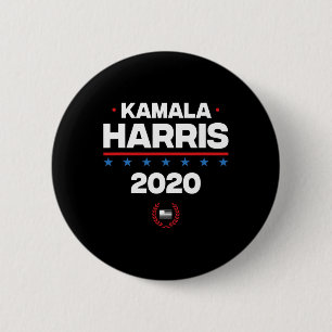 2020 Shirt Harris Präsident Wahlkampf 1 Button