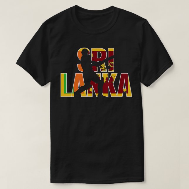 2020 Sri Lanka Cricket Kit Jersey Geschenk Lankan  T-Shirt (Design vorne)