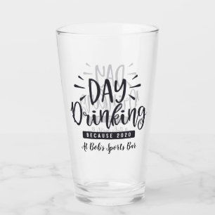 2020 Tag trinken in Bobs sportlicher Bar Custom Glas