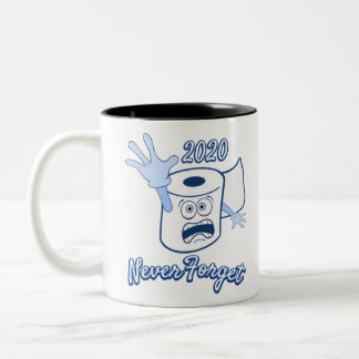 2020 Toilettenpapier Panik Zweifarbige Tasse