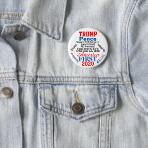2020 Trump Pence Präsidentschaftswahl BEARBEITEN N Button