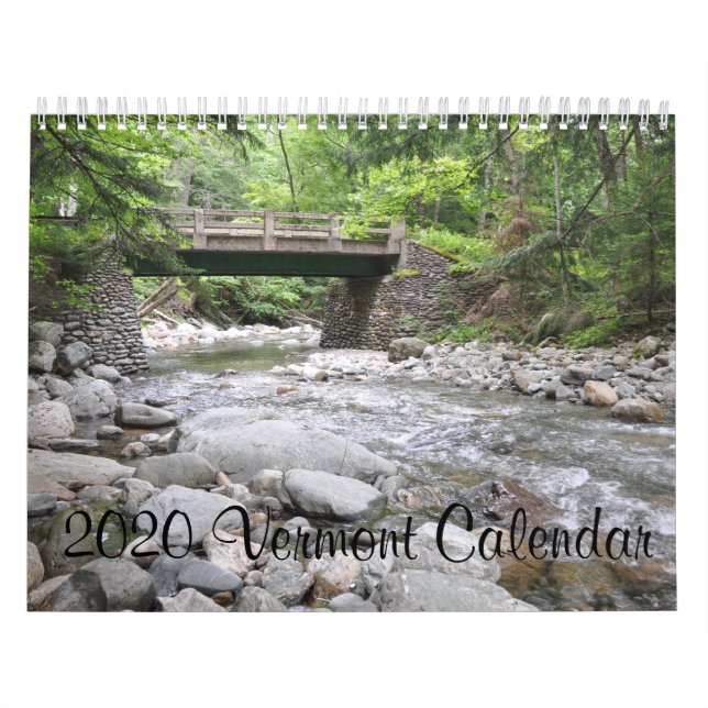 2020 Vermont - Kalender (Titelbild)