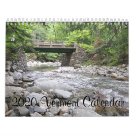 2020 Vermont - Kalender