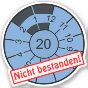 2020 versagte die jährliche Inspektion definitiv! Aufkleber